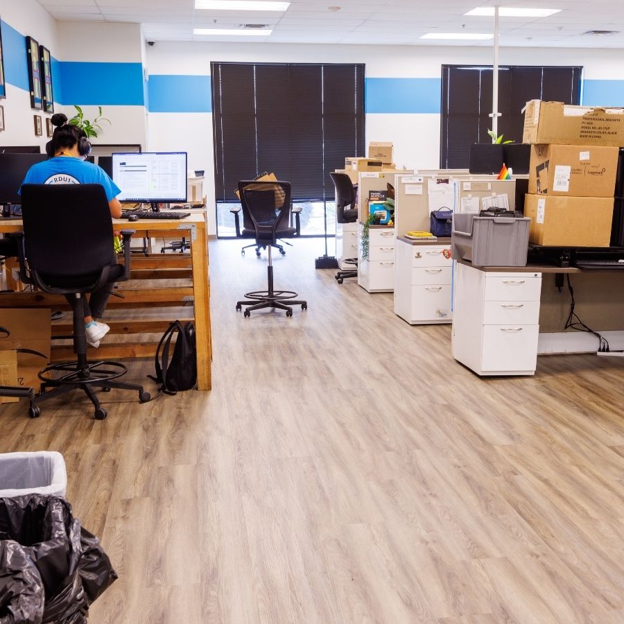 White and Blue Modern Dynamic Marketing Strategy Presentation (1024 x 1024 px) (16)